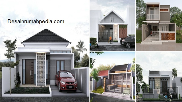 Detail Tampilan Depan Rumah Minimalis Modern Nomer 13