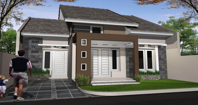 Detail Tampilan Teras Rumah Minimalis Nomer 18