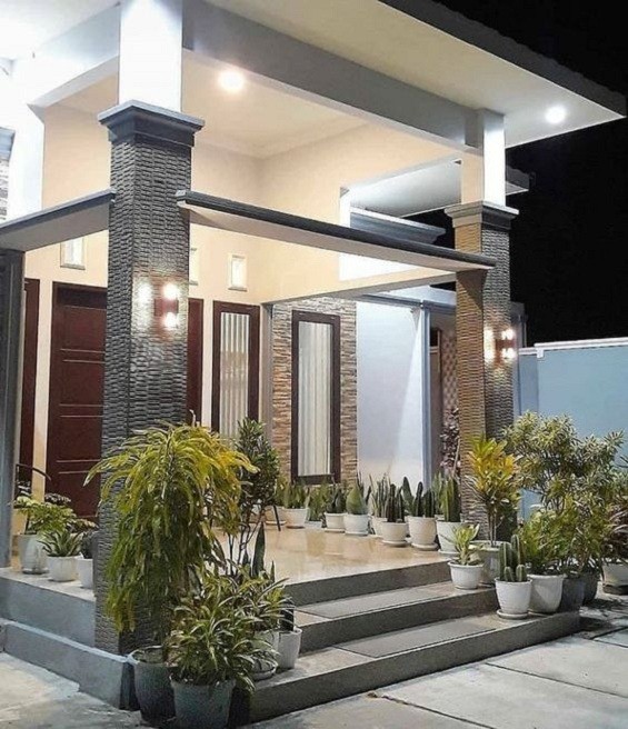 Detail Tampilan Teras Rumah Minimalis Nomer 3