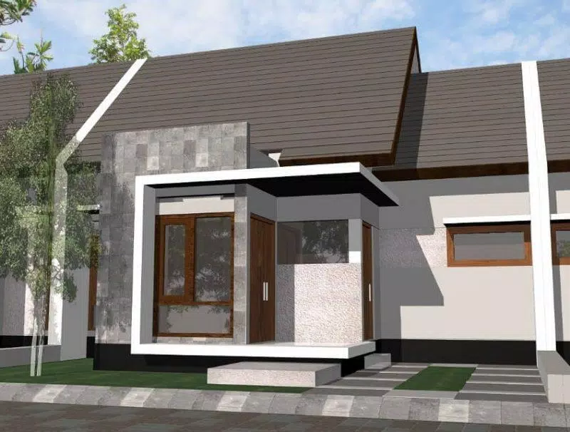 Detail Tampilan Teras Rumah Minimalis Nomer 33