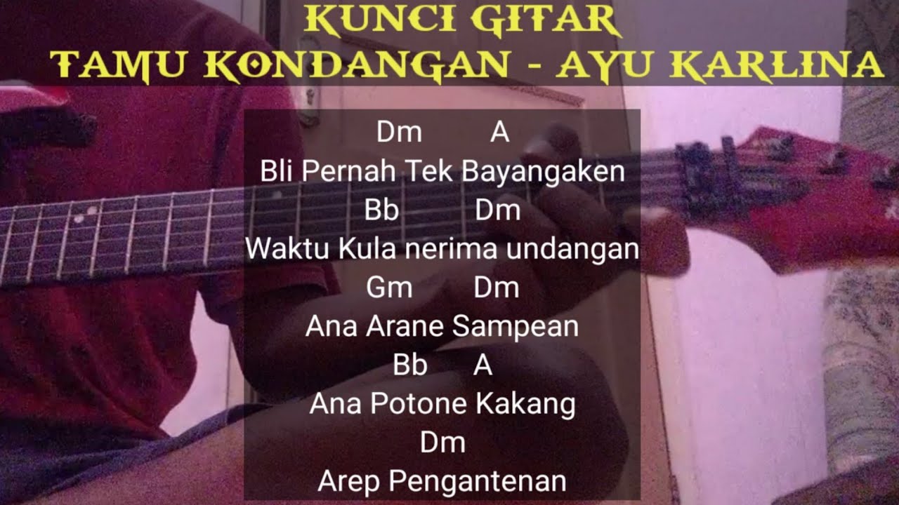 Detail Tamu Undangan Chord Nomer 10