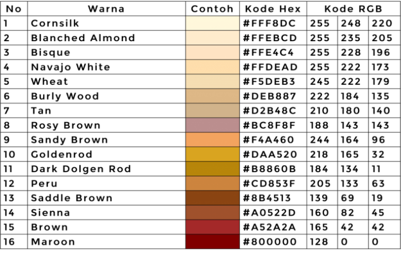 Detail Tan Warna Apa Nomer 5