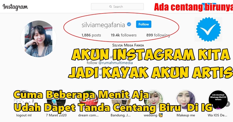 Detail Tanda Centang Instagram Nomer 27