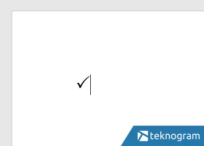 Detail Tanda Centang Word Nomer 27