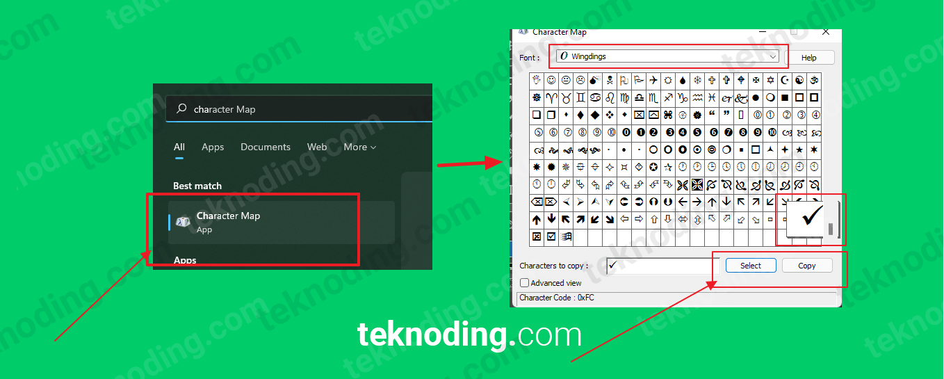 Detail Tanda Centang Word Nomer 47