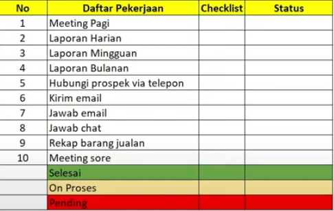 Detail Tanda Checklist Di Excel Nomer 35
