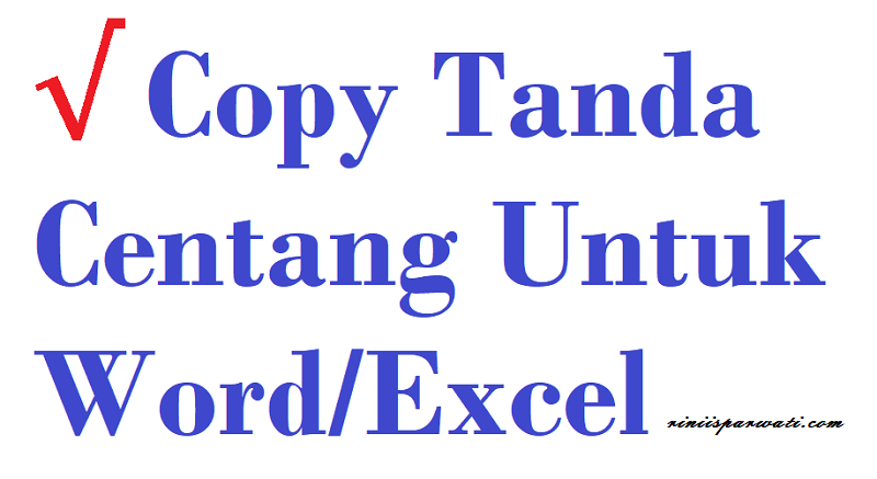 Detail Tanda Checklist Di Excel Nomer 40