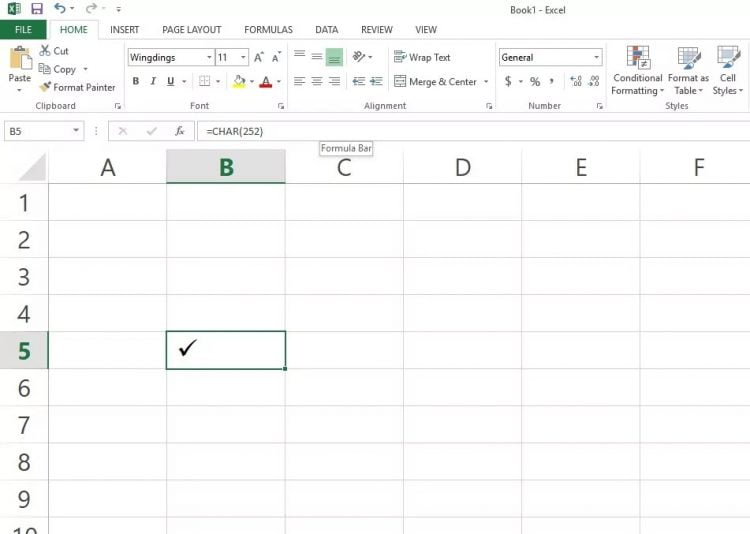 Detail Tanda Contreng Di Excel Nomer 49