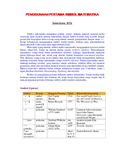 Detail Tanda Dalam Matematika Nomer 54