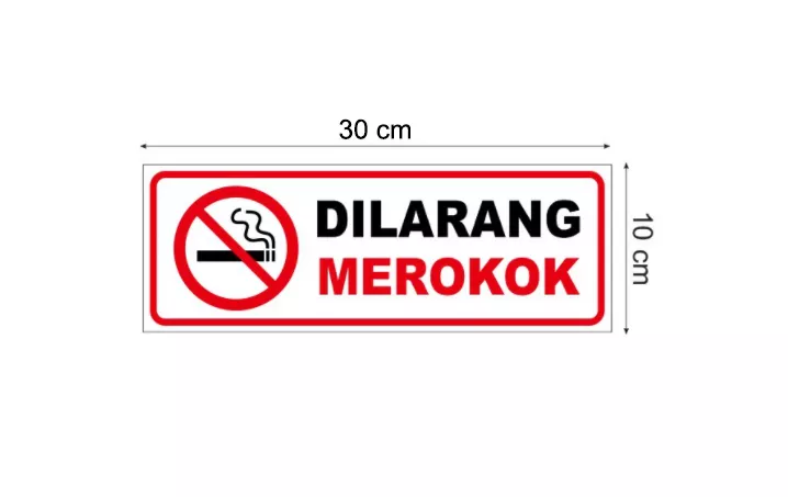 Detail Tanda Dilarang Merokok Nomer 12