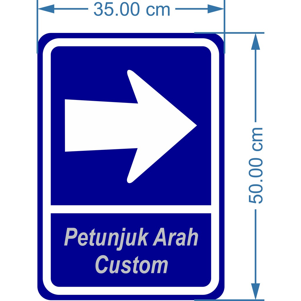 Detail Tanda Penunjuk Arah Nomer 41