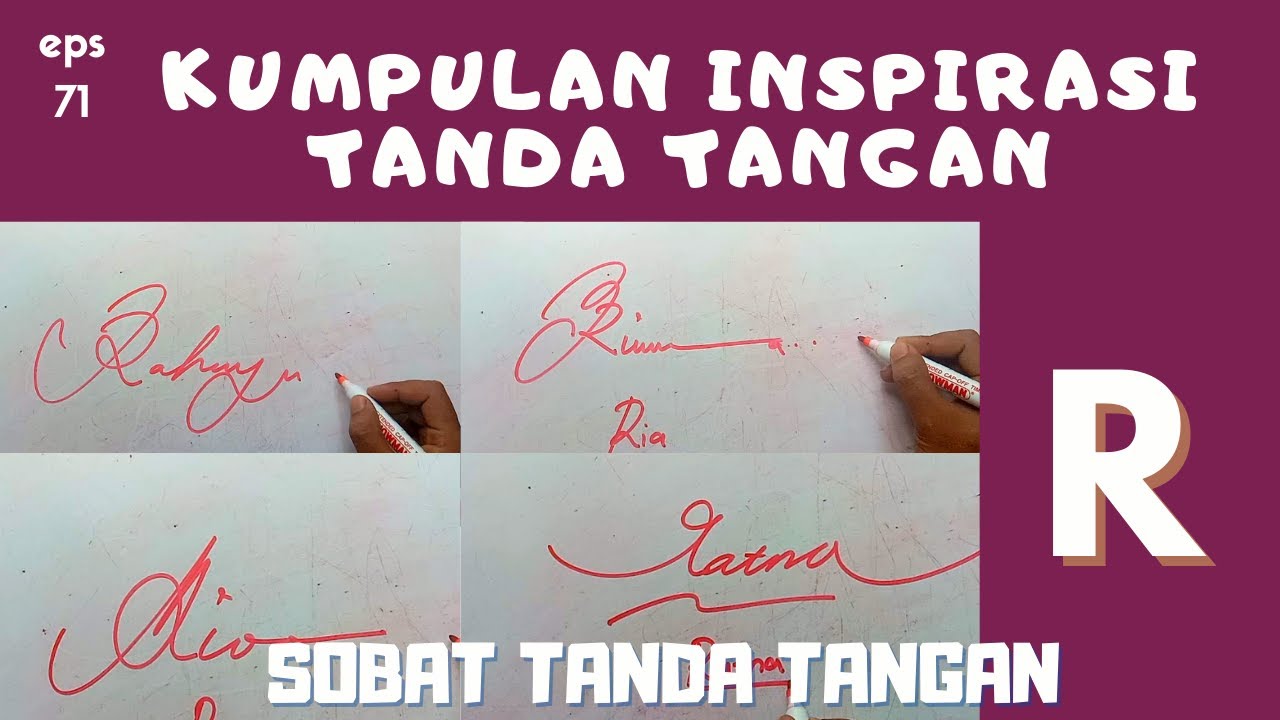 Detail Tanda Tangan Simple Nomer 52