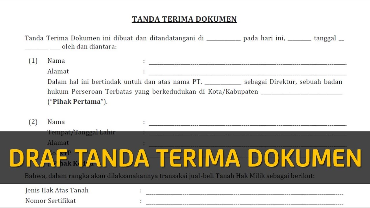 Detail Tanda Terima Surat Dinas Nomer 11