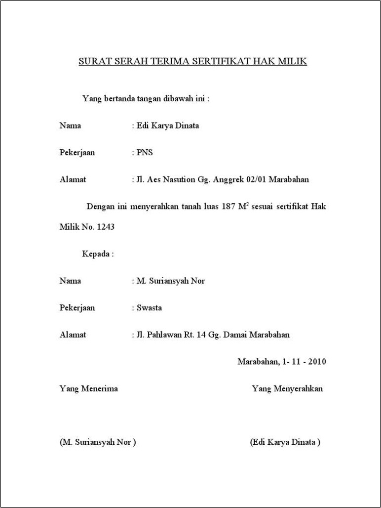 Detail Tanda Terima Surat Dinas Nomer 28