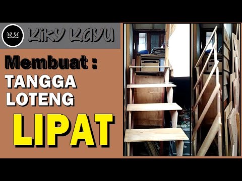 Detail Tangga Loteng Kayu Nomer 44