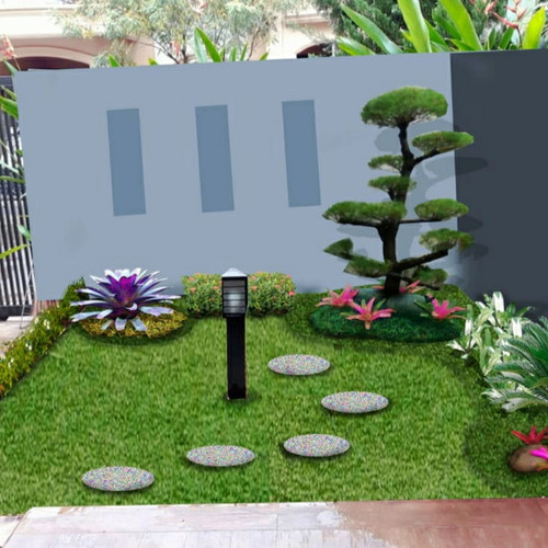 Detail Tangga Taman Depan Rumah Nomer 32