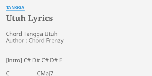 Detail Tangga Utuh Chord Nomer 8