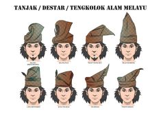 Detail Tanjak Melayu Vector Nomer 19