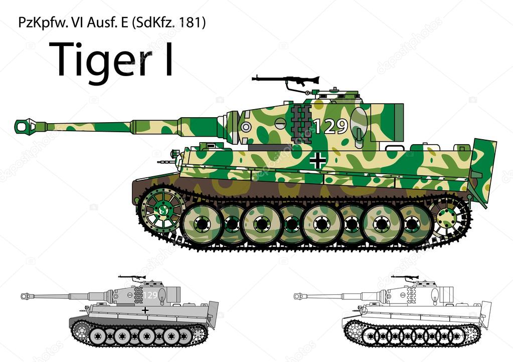 Detail Tank Tiger Jerman Nomer 27