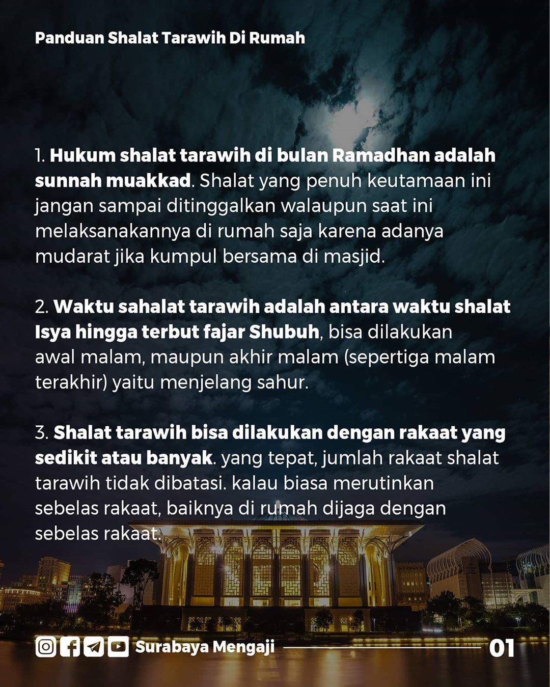 Detail Tarawih Di Rumah Nomer 31