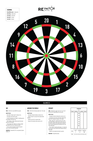 Detail Target Dart Board Nomer 9