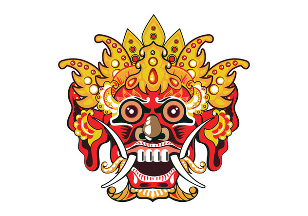 Detail Tari Bali Vector Nomer 24