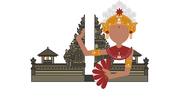 Detail Tari Bali Vector Nomer 26
