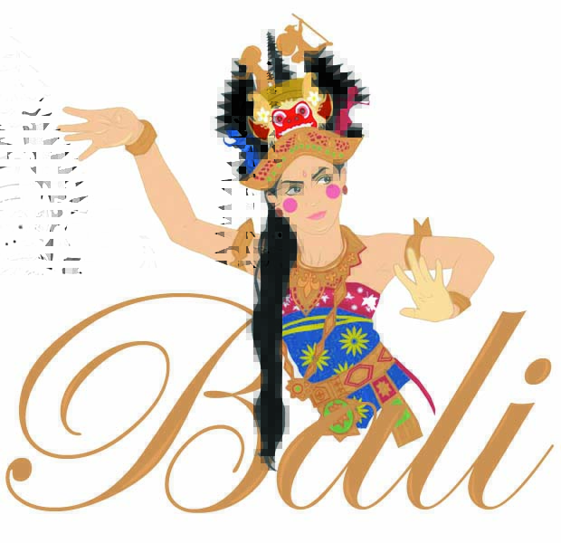 Detail Tari Bali Vector Nomer 4