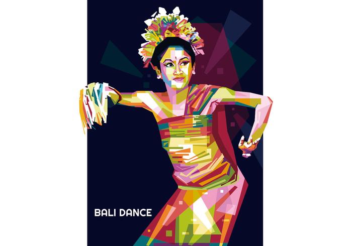 Detail Tari Bali Vector Nomer 39