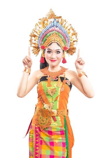 Detail Tari Bali Vector Nomer 51