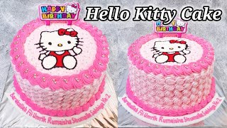 Detail Tart Hello Kitty Bulat Nomer 17