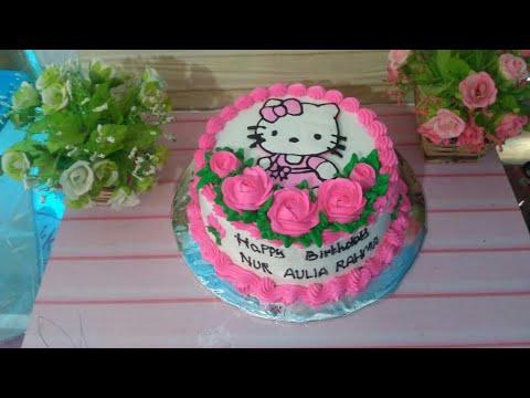Detail Tart Hello Kitty Bulat Nomer 33