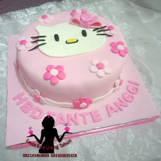 Detail Tart Hello Kitty Bulat Nomer 37