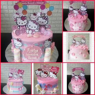 Detail Tart Hello Kitty Bulat Nomer 38