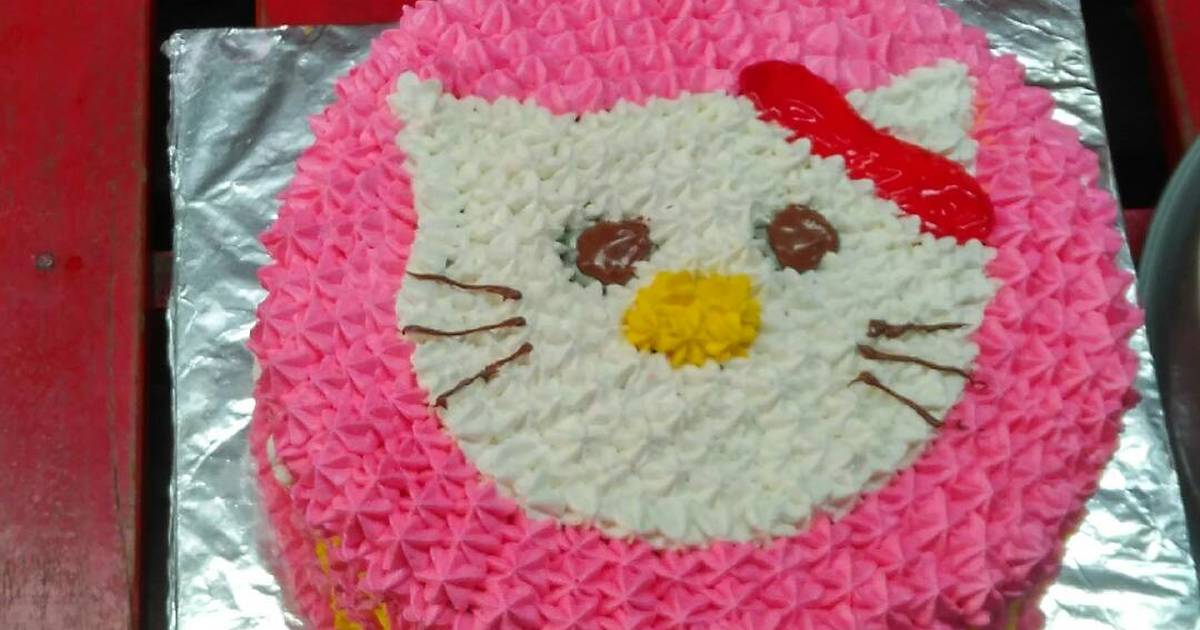 Detail Tart Hello Kitty Bulat Nomer 41