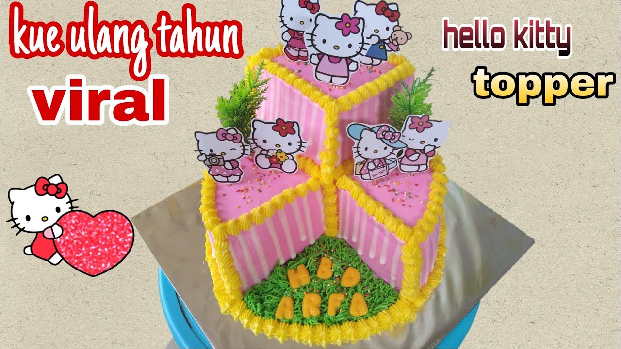 Detail Tart Hello Kitty Bulat Nomer 46
