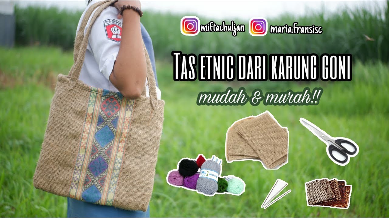 Detail Tas Dari Karung Goni Nomer 7