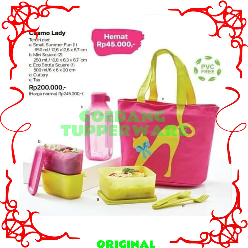 Detail Tas Makan Tupperware Nomer 16