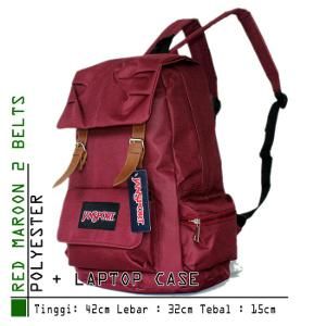 Detail Tas Merah Maroon Nomer 50