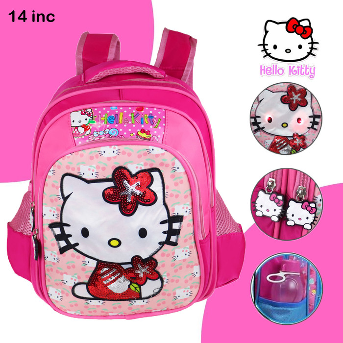 Detail Tas Sekolah Anak Hello Kitty Nomer 9