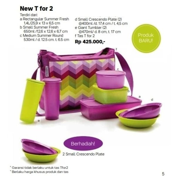 Detail Tas Tupperware 2017 Nomer 30