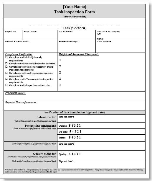 Detail Task Form Template Nomer 24