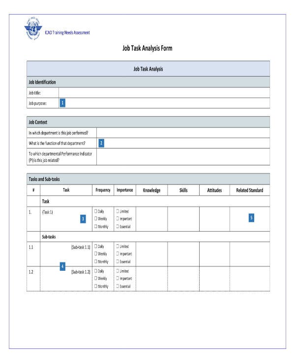 Detail Task Form Template Nomer 25