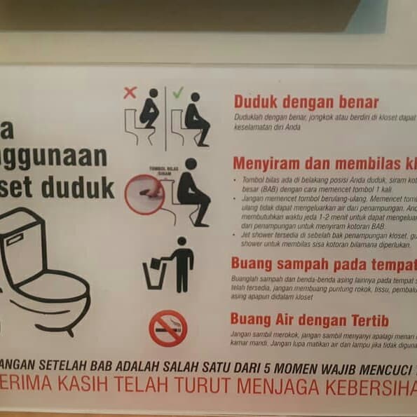 Detail Tata Cara Penggunaan Toilet Duduk Nomer 8