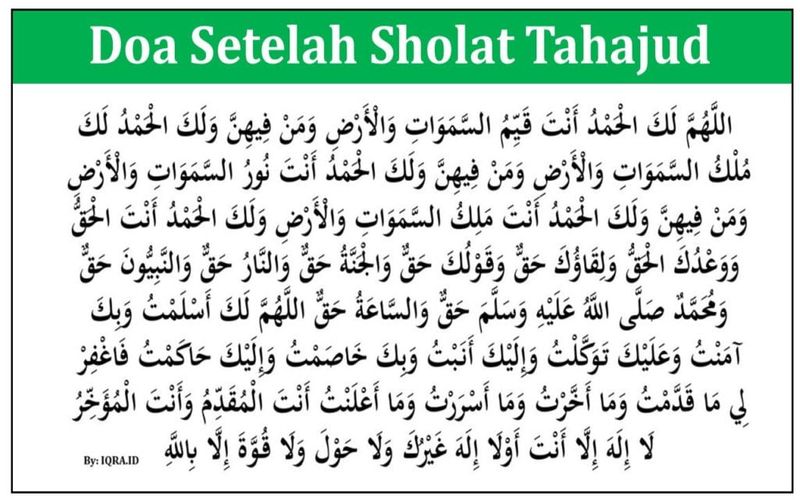 Detail Tata Cara Sholat Tahajud Sendiri Di Rumah Nomer 18