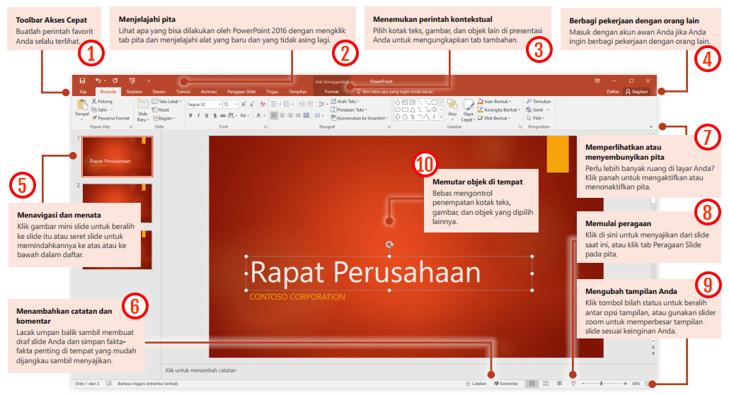 Tata Letak Gambar Powerpoint - KibrisPDR