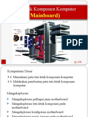 Detail Tata Letak Komponen Komputer Nomer 31