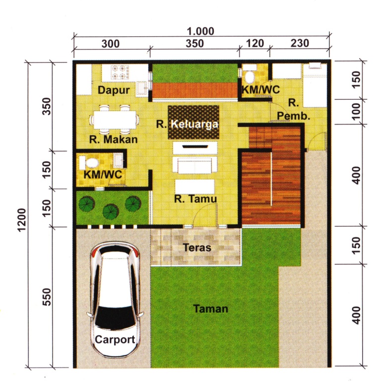 Detail Tata Letak Rumah Nomer 22