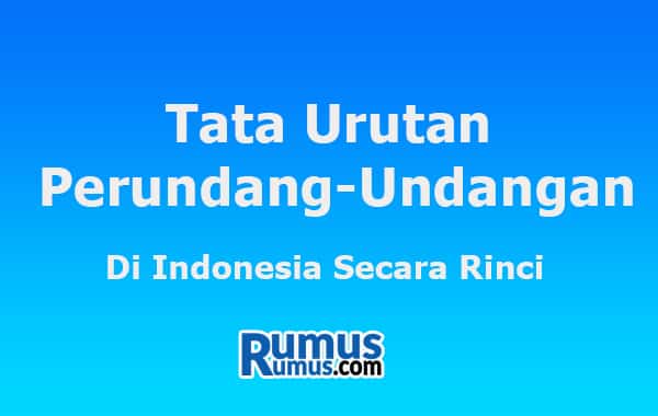 Detail Tata Perundang Undangan Nomer 38