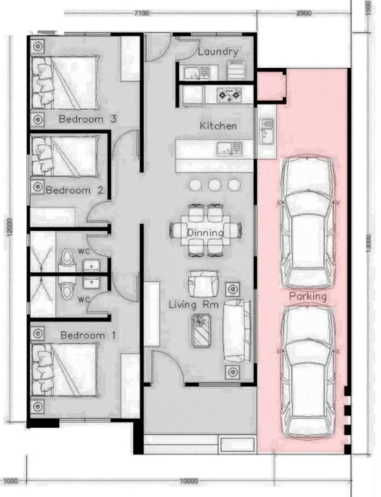 Detail Tata Ruang Rumah Melebar Nomer 16